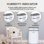 Refurbished electriQ 25 Litre Smart App Alexa Low Energy Dehumidifier with HEPA and UV Air Purifier
