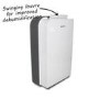 GRADE A2 - electriQ 25 Litre Smart App Alexa Low Energy Dehumidifier with HEPA and UV Air Purifier