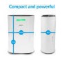 GRADE A2 - electriQ 12 Litre Dehumidifier for 3 bed house with Digital Humidistat and Air Purifier