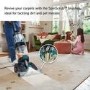 VAX CDCW-PMXP Platinum Power Max Pet Carpet Cleaner – Deep Cleaning for Homes with Pets Black & Teal