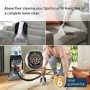 GRADE A3 - Vax SpinScrub Power Plus Carpet Cleaner - Grey & Navy Blue