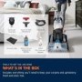 Vax Platinum SmartWash CDCW-SWXS Carpet Cleaner – Powerful Carpet & Upholstery Cleaner Charcoal & Blue