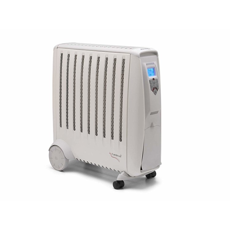 Dimplex Cadiz 2kW Portable Oil free electric radiator with 2 heat settings adjustable thermostat and climate control 