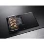 Refurbished AEG CDE84543FB 83cm 4 Zone Venting Induction Hob With Double Bridge Zones Duct Out Only Black