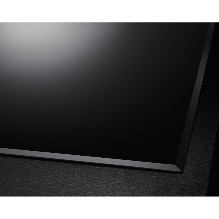 Refurbished AEG CDE84543FB 83cm 4 Zone Venting Induction Hob With Double Bridge Zones Duct Out Only Black