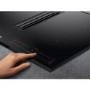 Refurbished AEG CDE84543FB 83cm 4 Zone Venting Induction Hob With Double Bridge Zones Duct Out Only Black
