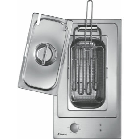 Candy CDF30X Deep Fat Fryer Domino Hob Stainless Steel