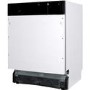 CDA Integrated Dishwasher - AquaZone technology, Black control panel