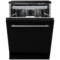 CDA Integrated Dishwasher - AquaZone technology, Black control panel
