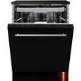 CDA Integrated Dishwasher - AquaZone technology, Black control panel