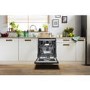 CDA Integrated Dishwasher - AquaZone technology, Black control panel