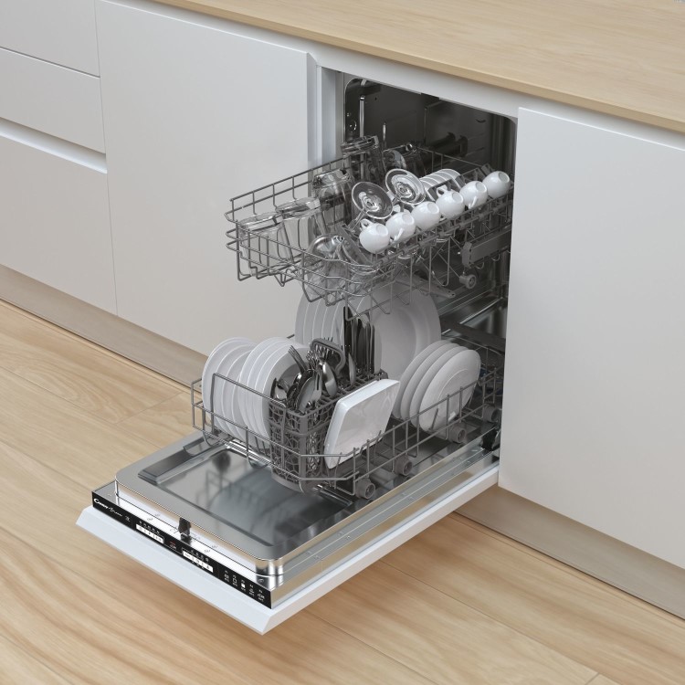 Candy Brava 9 Place Settings Fully Integrated Dishwasher