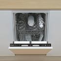 Candy Brava Integrated Slimline Dishwasher - Black control panel