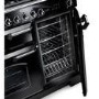 Rangemaster CDL100EIBLB Classic Deluxe 100cm Electric Range Cooker With Induction Hob - Black Brass