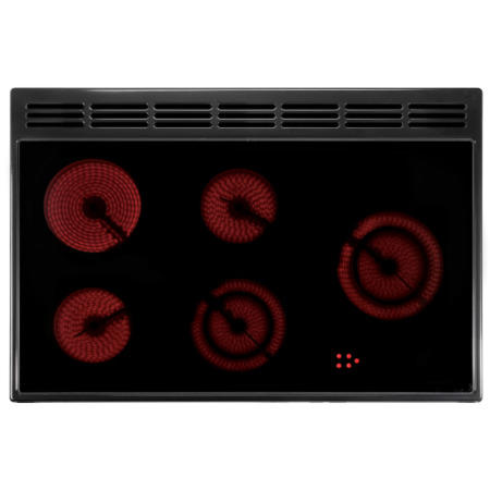 Rangemaster 100610 Classic Deluxe 90cm Electric Range Cooker with Ceramic Hob - Royal Pearl