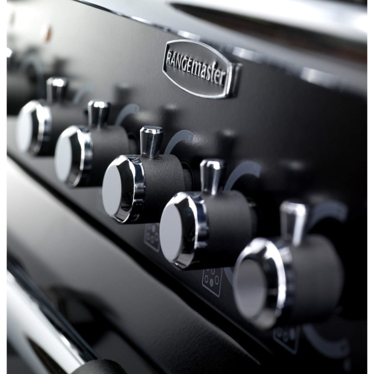 Rangemaster 100610 Classic Deluxe 90cm Electric Range Cooker with Ceramic Hob - Royal Pearl