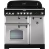 Rangemaster 100620 Classic Deluxe 90cm Electric Range Cooker with Induction Hob - Royal Pearl