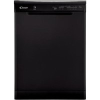 GRADE A3 - Candy Smart Touch CDP1LS57B 15 Place Freestanding SMART Dishwasher - Black