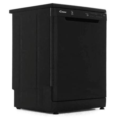 GRADE A3 - Candy Smart Touch CDP1LS57B 15 Place Freestanding SMART Dishwasher - Black