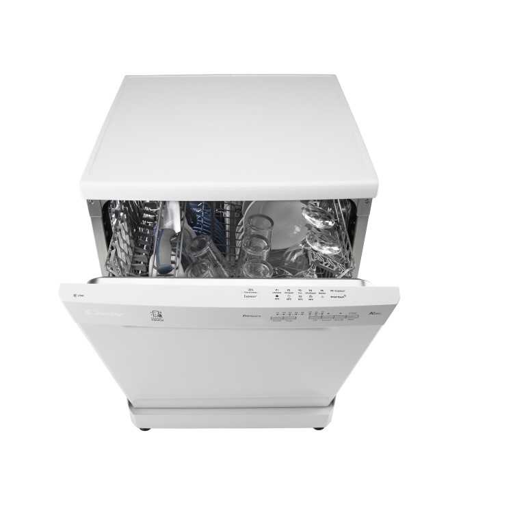 Candy Smart Touch CDP1LS57W 15 Place Freestanding SMART Dishwasher - White