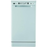 Candy CDP4610-80 10 Place Slimline Freestanding Dishwasher In Moonlight White