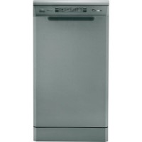 Candy CDP4610S-80 10 Place Slimline Freestanding Dishwasher In Moonlight Silver