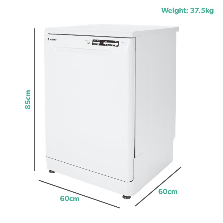 Candy CDPE6350-80 Freestanding Dishwasher - White