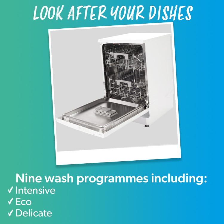 Candy CDPE6350-80 Freestanding Dishwasher - White