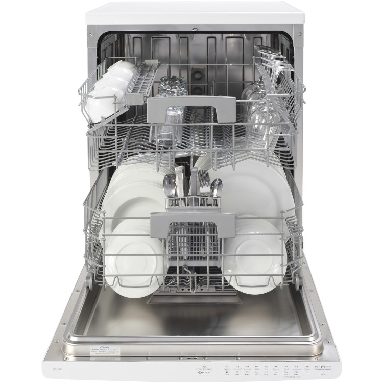 Candy CDPE6350 15 Place Freestanding Dishwasher - White