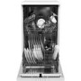 Candy Brava 10 Place Settings Freestanding Slimline Dishwasher - White