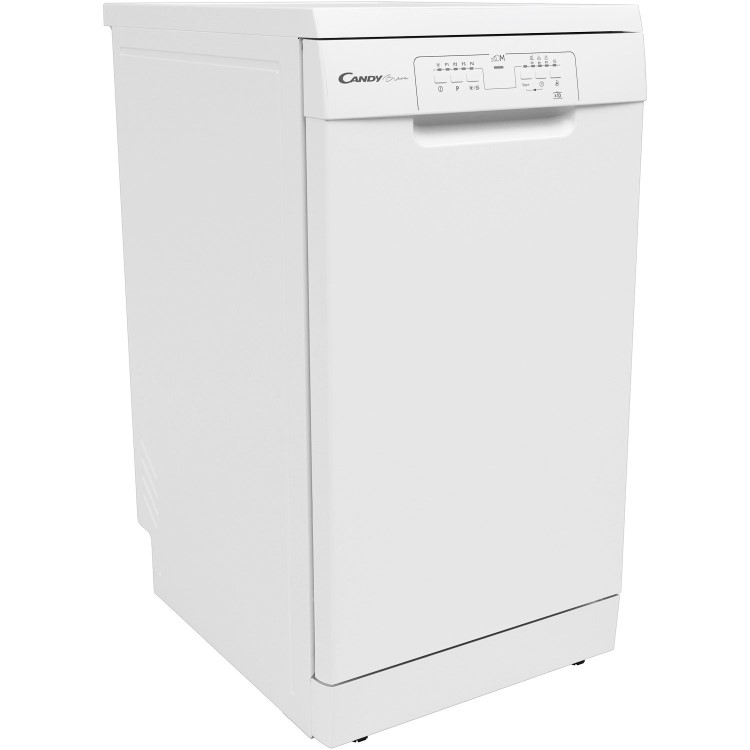 Refurbished Candy Brava CDPH2L1049W-80 10 Place Freestanding Slimline Dishwasher White