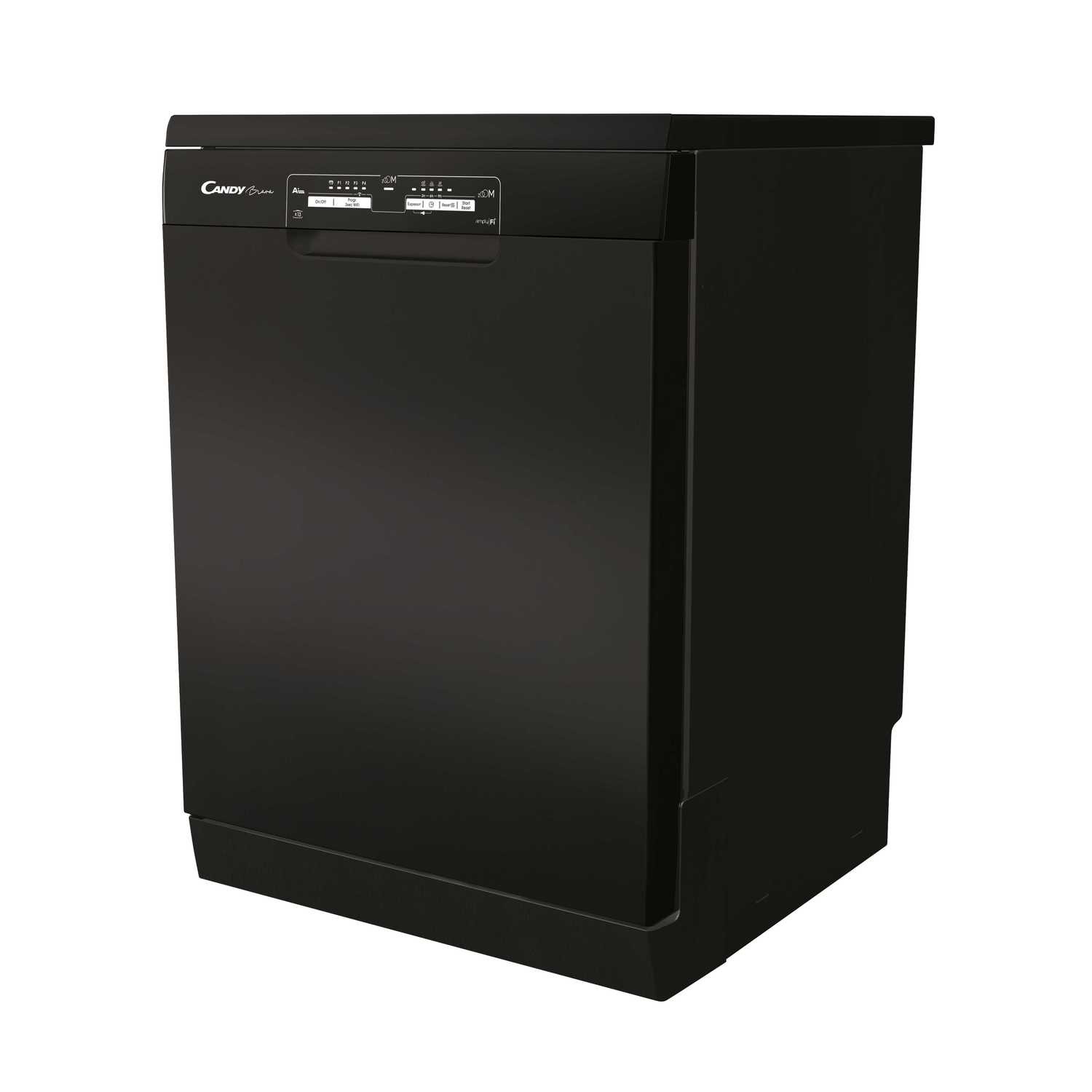Refurbished Candy CDPN1L390PB80 13 Place Freestanding Dishwasher Black