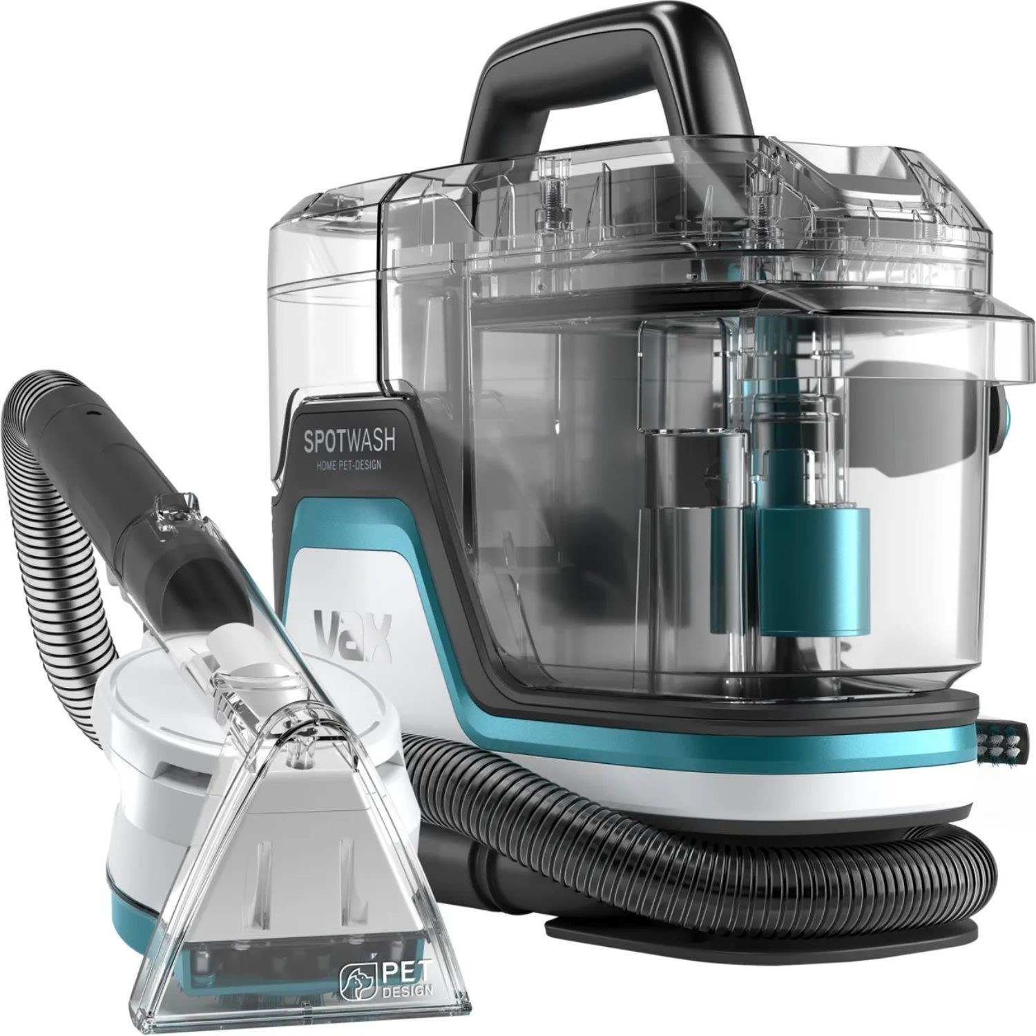 Vax SpotWash Home Pet-Design Carpet Washer - White Grey & Teal