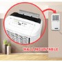 GRADE A1 - ElectiQ 12L Slim premium Anti-bacterial Wall-mountable Dehumidifier -up to 3 Bed House