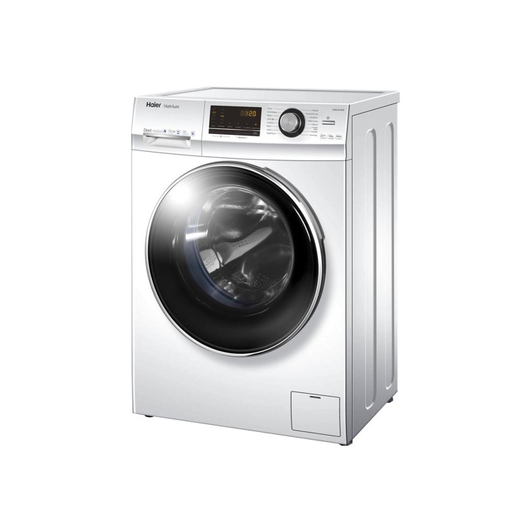 Refurbished Haier Hatrium HW100-B14636 Freestanding 10KG 1400 Spin Washing Machine White