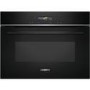 Siemens iQ700 Built-In 1000W Microwave with Grill - Black
