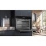 Siemens iQ700 Built-In 1000W Microwave with Grill - Black