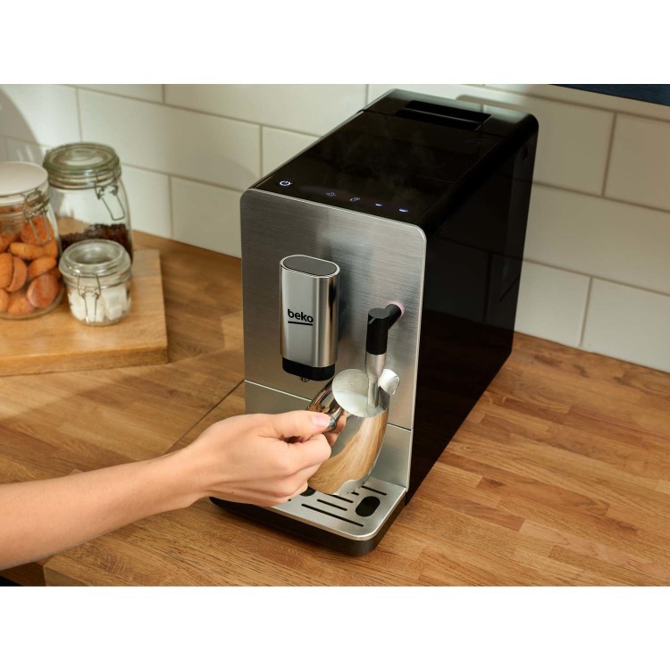 GRADE A1 - Beko CEG5311X Bean-To-Cup Coffee Machine - Stainless Steel