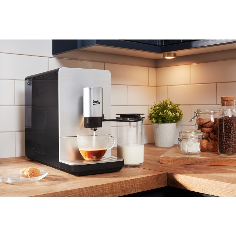 Beko CEG5331X Freestanding Bean-to-cup Coffee Machine - Stainless Steel