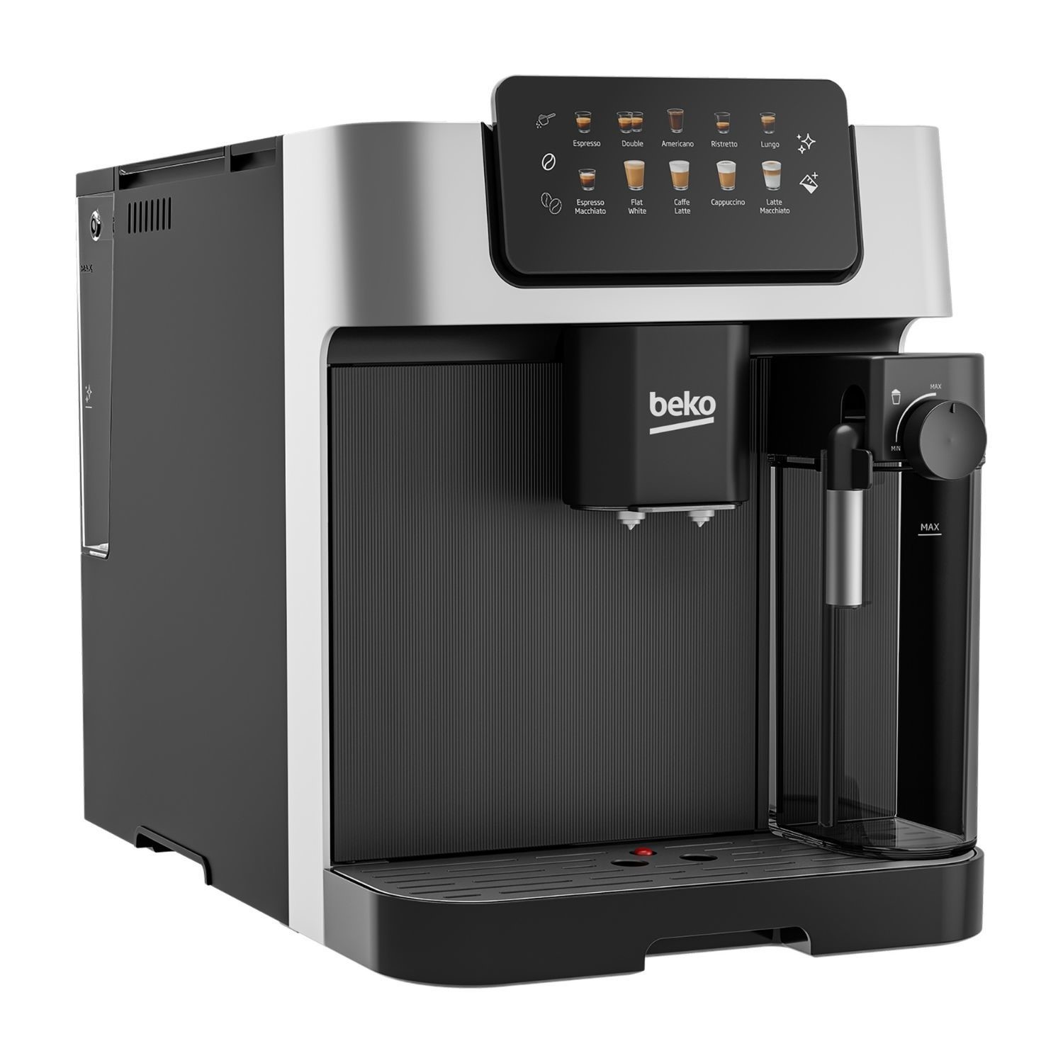 Beko CEG7304X Bean to Cup Fully Automatic Coffee Machine Steam Wand Mi