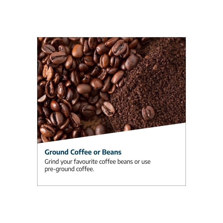 Beko Bean-to-Cup Freestanding Coffee Machine - Stainless Steel