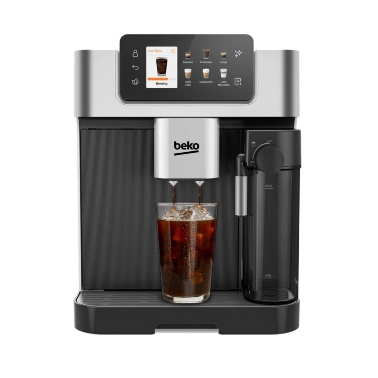 Beko Bean-to-Cup Freestanding Coffee Machine - Stainless Steel