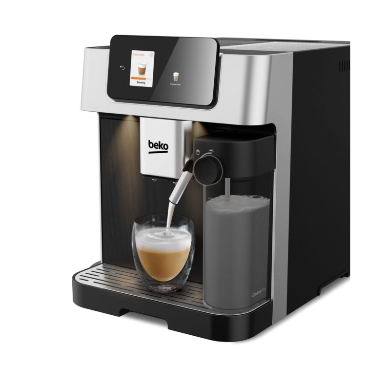 Beko Bean-to-Cup Freestanding Coffee Machine - Stainless Steel