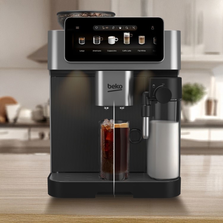 Beko CaffeExperto Espresso Coffee Machine CEG8564X – Silver