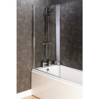 Square Design Shower Bath Screen 6mm