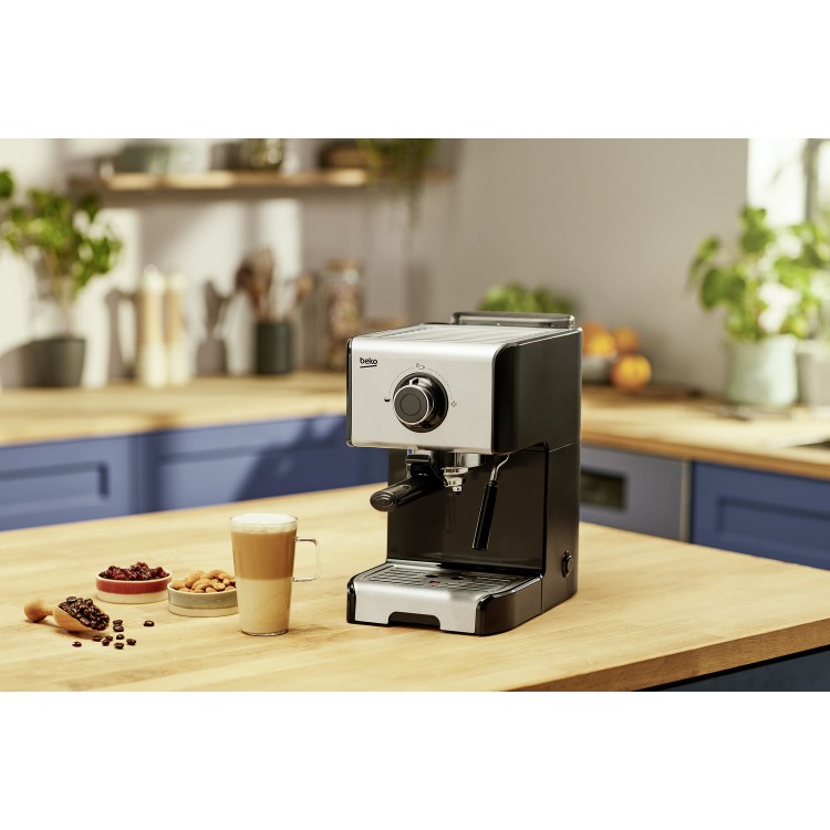 Refurbished Beko CEP5152B Barista Espresso Coffee Machine Black