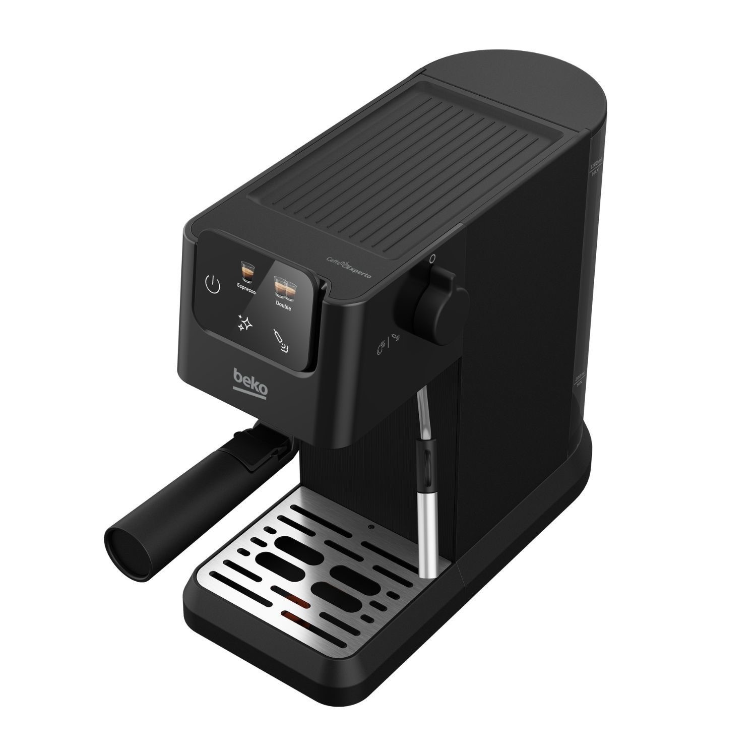 Beko CEP5302B CaffeExperto Bean-to-Cup Coffee Machine Black Milk Frother & Touch Display Beko CEP5302B CaffeExperto Bean-to-Cup Coffee Machine Black Milk Frother & Touch Display