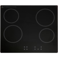 GRADE A1 - Montpellier CER61T15 60cm Ceramic Touch Control Hob with 15 Minute Cut Off Timer