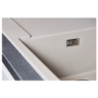 Single Bowl Inset Grey Composite Kitchen Sink with Reversible Drainer - Essence