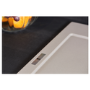 Single Bowl Inset Grey Composite Kitchen Sink with Reversible Drainer - Essence